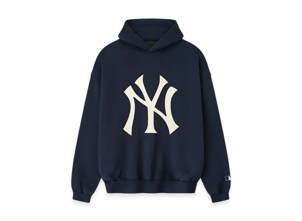 FEAR OF GOD ESSENTIALS Yankees Sport Hoodie "Dark Sapphire"