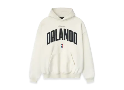 FEAR OF GOD ESSENTIALS x NBA Orlando Magic 90s Hoodie "Cream White"