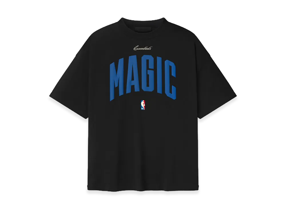 FEAR OF GOD ESSENTIALS x NBA Orlando Magic 90s Fit Tee "Black"