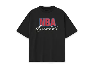 FEAR OF GOD ESSENTIALS x NBA 90s Tee "Black"