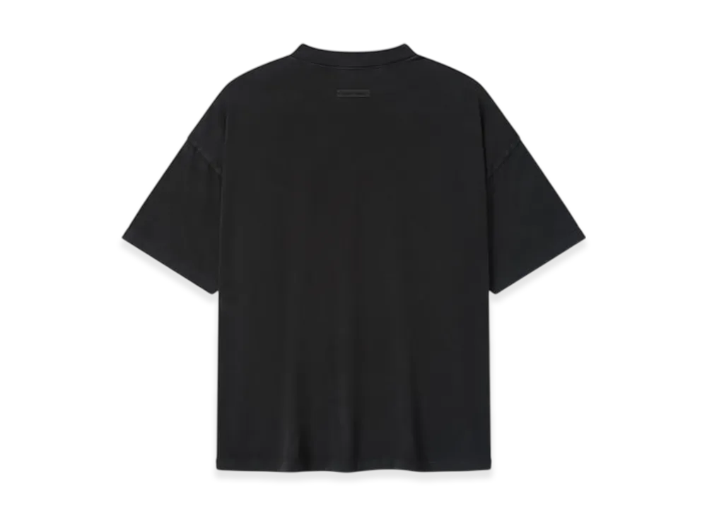 FEAR OF GOD ESSENTIALS 90s Short Sleeve Tee "Vintage Black"