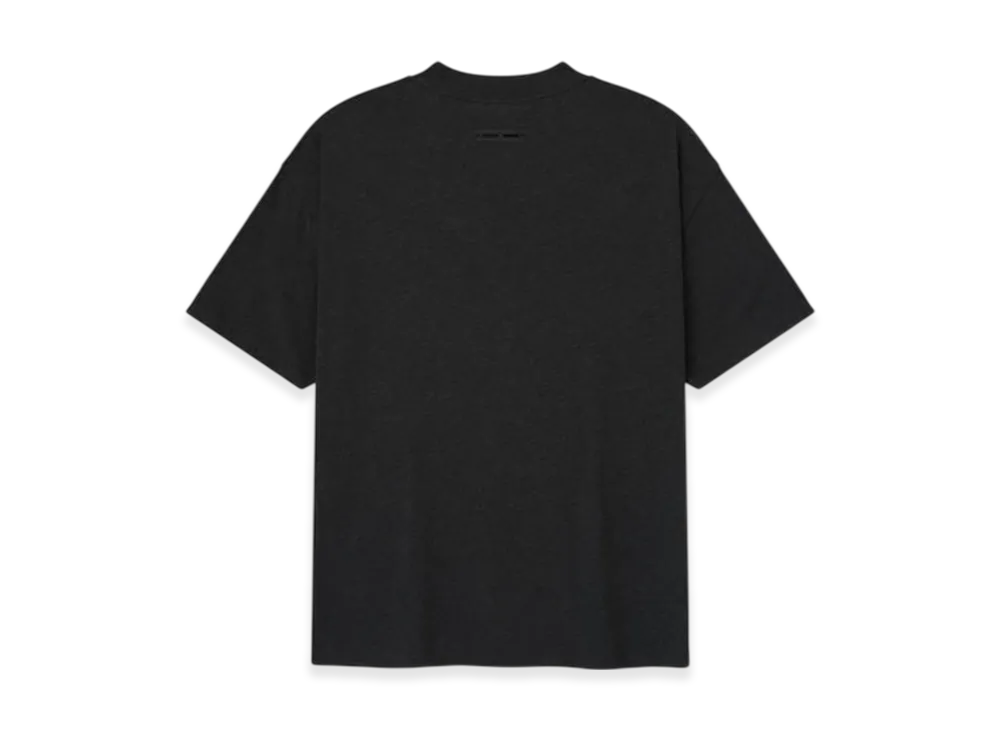 FEAR OF GOD ESSENTIALS Embroidered Essential Tee "Vintage Black"