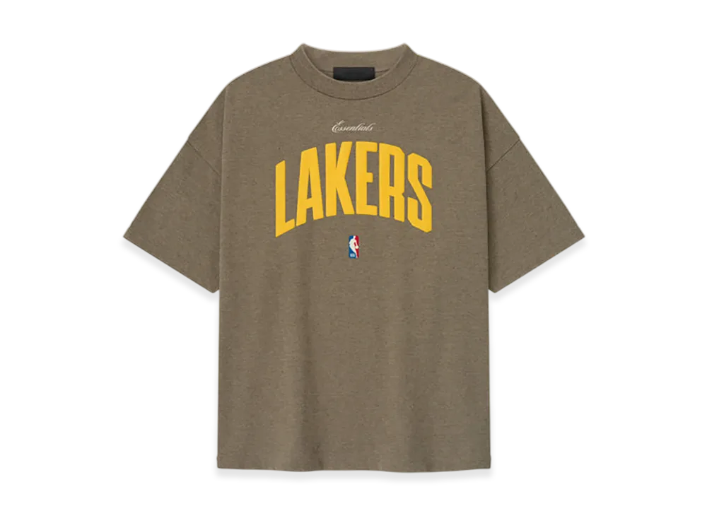 FEAR OF GOD ESSENTIALS Lakers 90s Tee "Homestead Heather"
