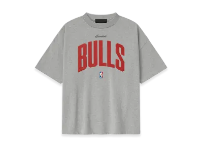FEAR OF GOD ESSENTIALS Bulls 90s Tee "Concrete Heather"