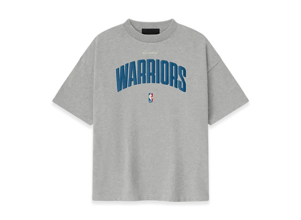FEAR OF GOD ESSENTIALS Warriors 90s Tee "Concrete Heather"