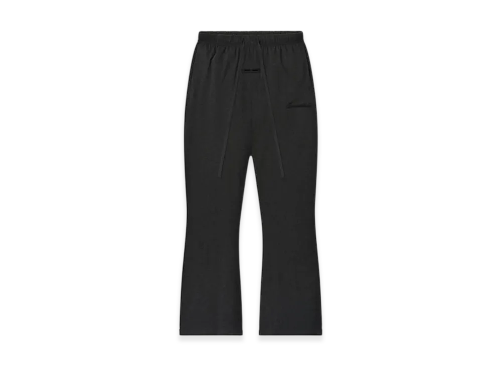 FEAR OF GOD ESSENTIALS Womens Jersey Flare Sweatpant "Vintage Black"