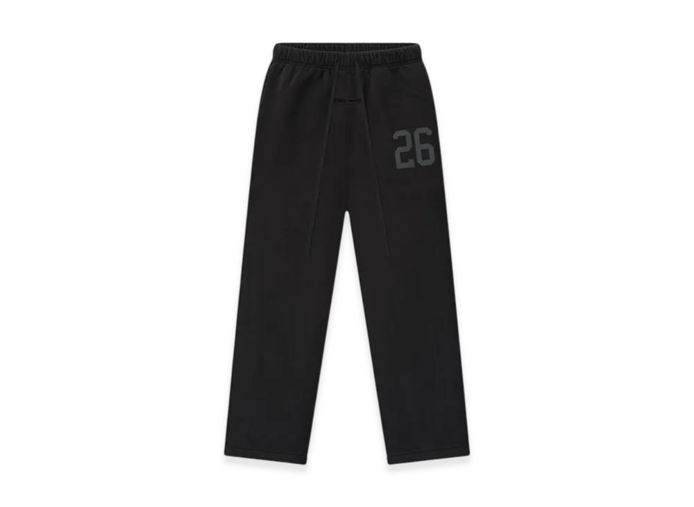 FEAR OF GOD ESSENTIALS Heavy Fleece Tearaway Sweatpant "Vintage Black"