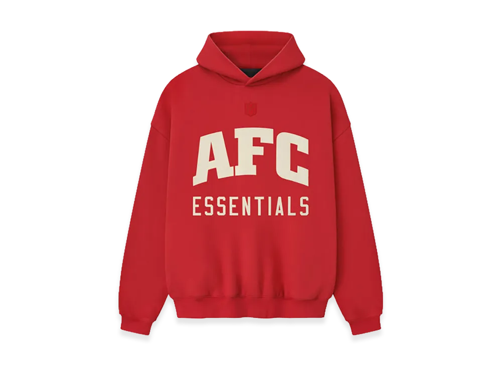 FEAR OF GOD ESSENTIALS American Sport Hoodie "Red"