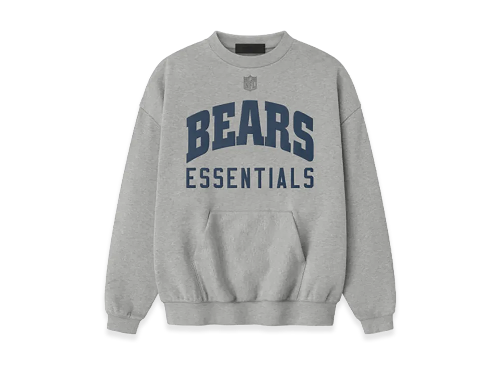 FEAR OF GOD ESSENTIALS Bears Sport Crewneck "Concrete Heather/Canyon"