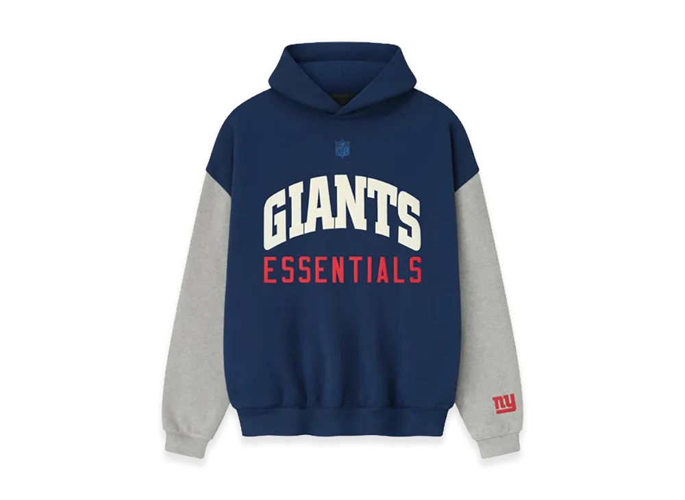 FEAR OF GOD ESSENTIALS Giants Sport Hoodie "Blue Estate Concrete Heather"