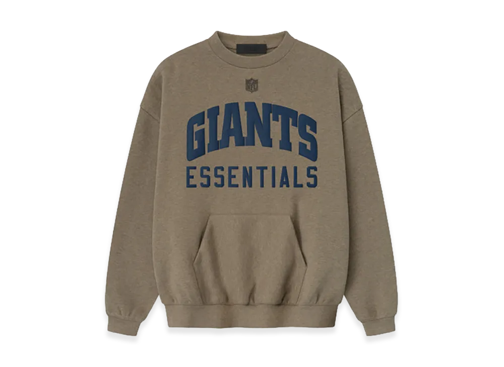 FEAR OF GOD ESSENTIALS Giants Sport Crewneck "Homestead Heather"