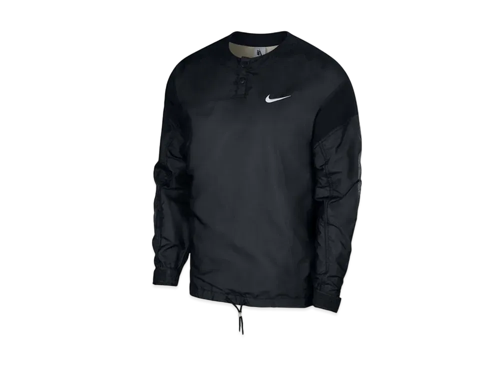 フィアオブゴッド ナイキ ロングスリーブ ヘンリートップ "ブラック"