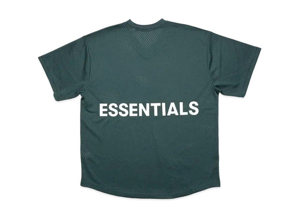 フィアオブゴッド エッセンシャルズ メッシュ Tシャツ "グリーン"
