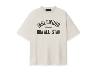 FEAR OF GOD ESSENTIALS Inglewood X All Star Weekend '26 90s Tee "Oatmeal Heather"