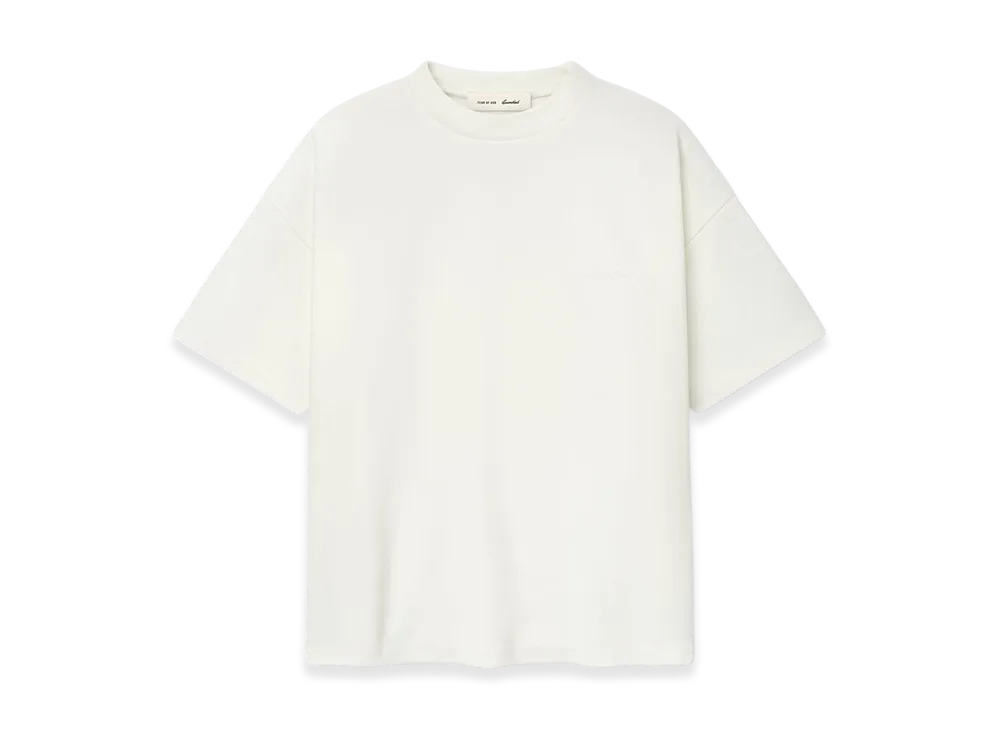 FEAR OF GOD ESSENTIALS Signature 90s Short Sleeve Tee "Ivory"