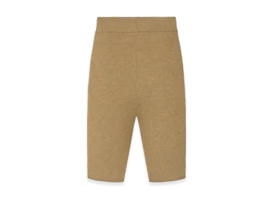 FEAR OF GOD ESSENTIALS Rib Knit Bike Short "Dune"