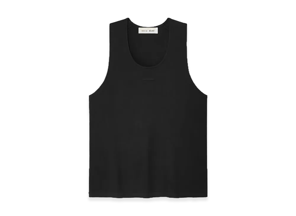 FEAR OF GOD ESSENTIALS Women's Classic Knit Tank "Vintage Black"