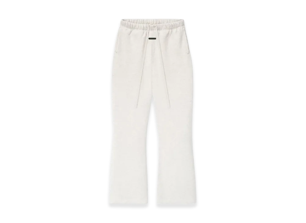 FEAR OF GOD ESSENTIALS Womens Signature SS26 Classic Flare Sweatpant "Oatmeal Heather"