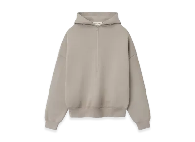 FEAR OF GOD ESSENTIALS Property Lounge Half Zip Hoodie "Seal"