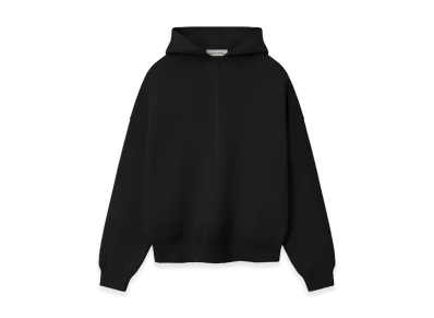 FEAR OF GOD ESSENTIALS Property Lounge Half Zip Hoodie "Black"