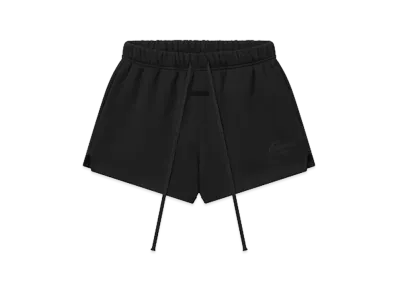 FEAR OF GOD ESSENTIALS Women's Signature Running Sweatshort "Vintage Black"