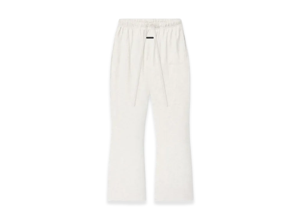 FEAR OF GOD ESSENTIALS Womens Jersey Signature SS26 Classic Flare Sweatpant "Oatmeal Heather"