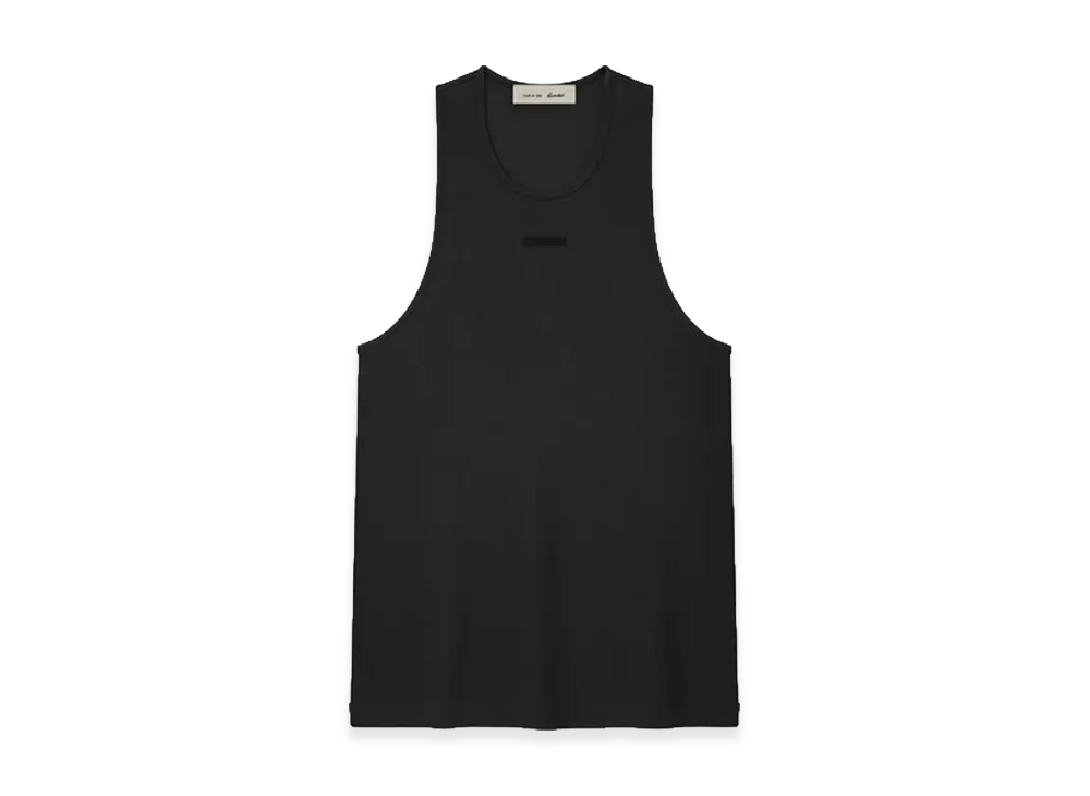 FEAR OF GOD ESSENTIALS Rib Tank "Vintage Black"