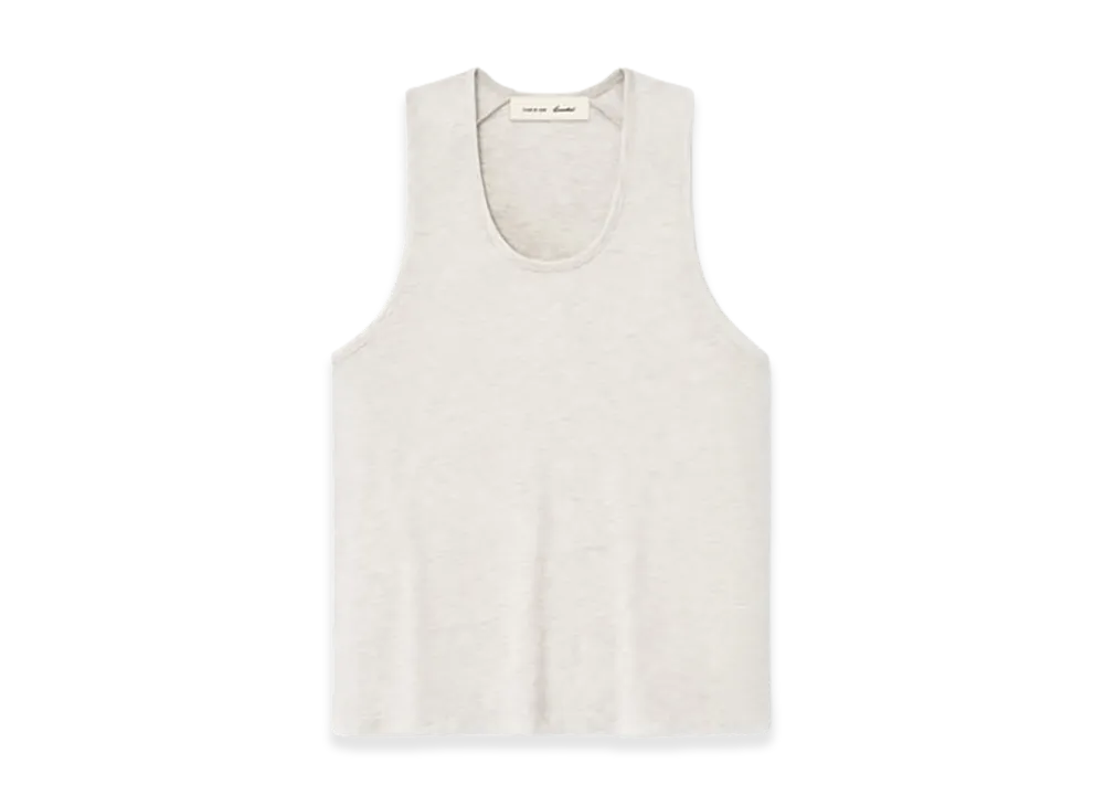 FEAR OF GOD ESSENTIALS Women's Signature Slim Tank "Oatmeal Heather"