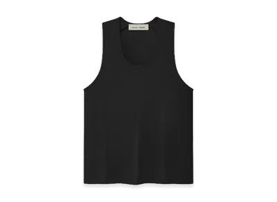 FEAR OF GOD ESSENTIALS Women's Signature Slim Tank "Vintage Black"