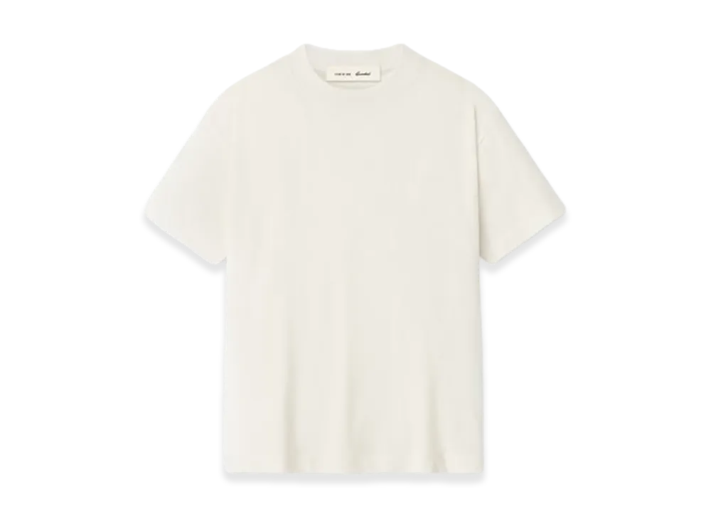 FEAR OF GOD ESSENTIALS Kids Signature Classic Short Sleeve Tee "Ivory"