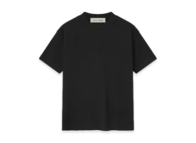 FEAR OF GOD ESSENTIALS Kids Signature Classic Short Sleeve Tee "Vintage Black"