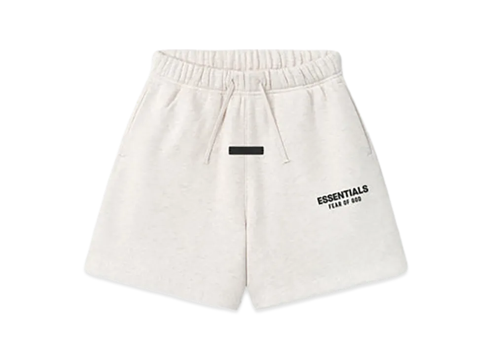 FEAR OF GOD ESSENTIALS Kids Classic Sweatshort "Oatmeal Heather"