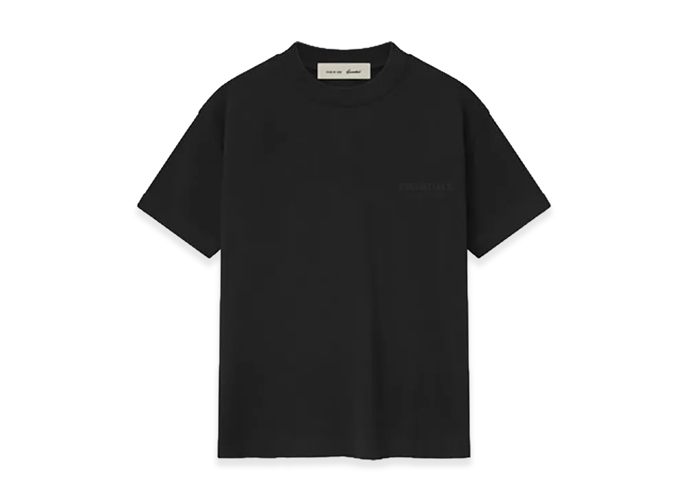 FEAR OF GOD ESSENTIALS Kids Classic Short Sleeve Tee "Vintage Black"