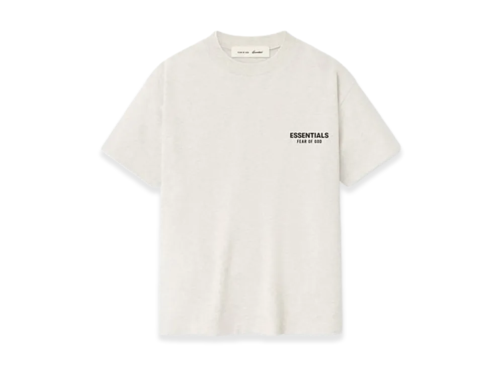 FEAR OF GOD ESSENTIALS Kids Classic Short Sleeve Tee "Oatmeal Heather"