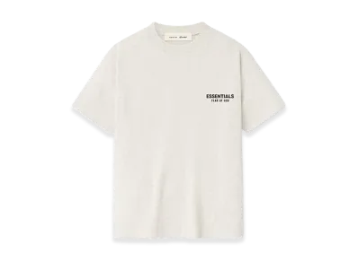 FEAR OF GOD ESSENTIALS Kids Classic Short Sleeve Tee "Oatmeal Heather"