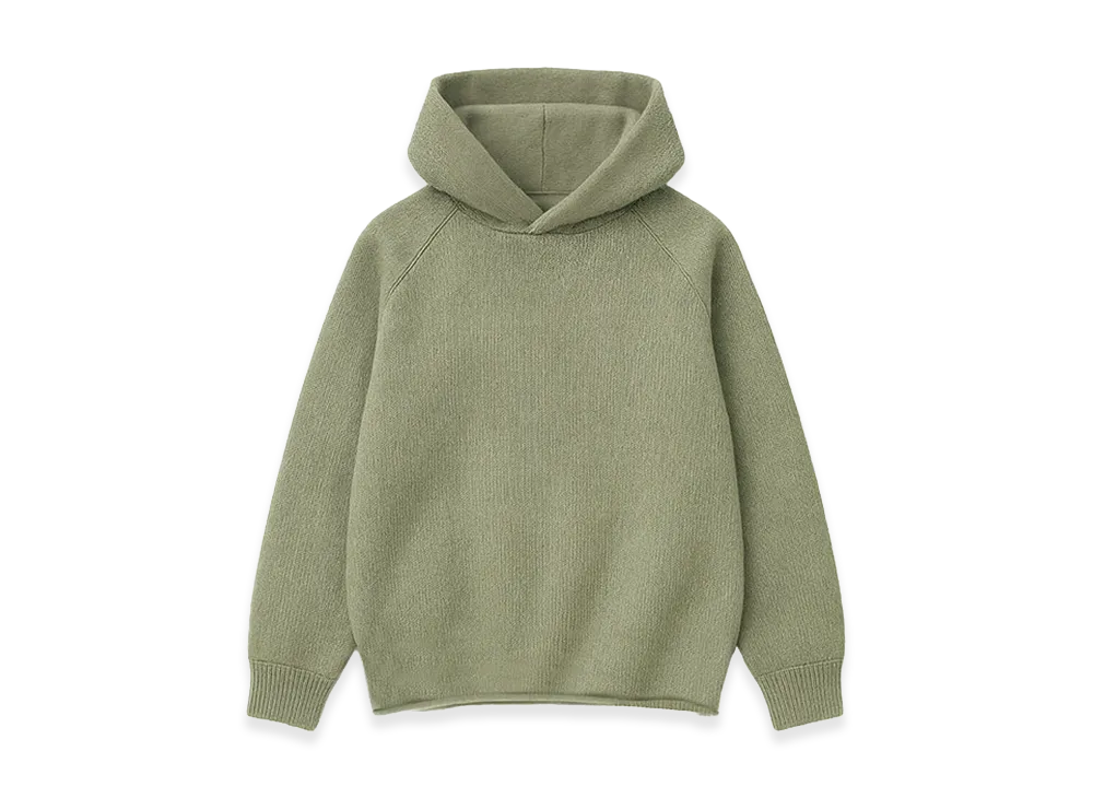 FEAR OF GOD ESSENTIALS Knit Hoodie "Seafoam"