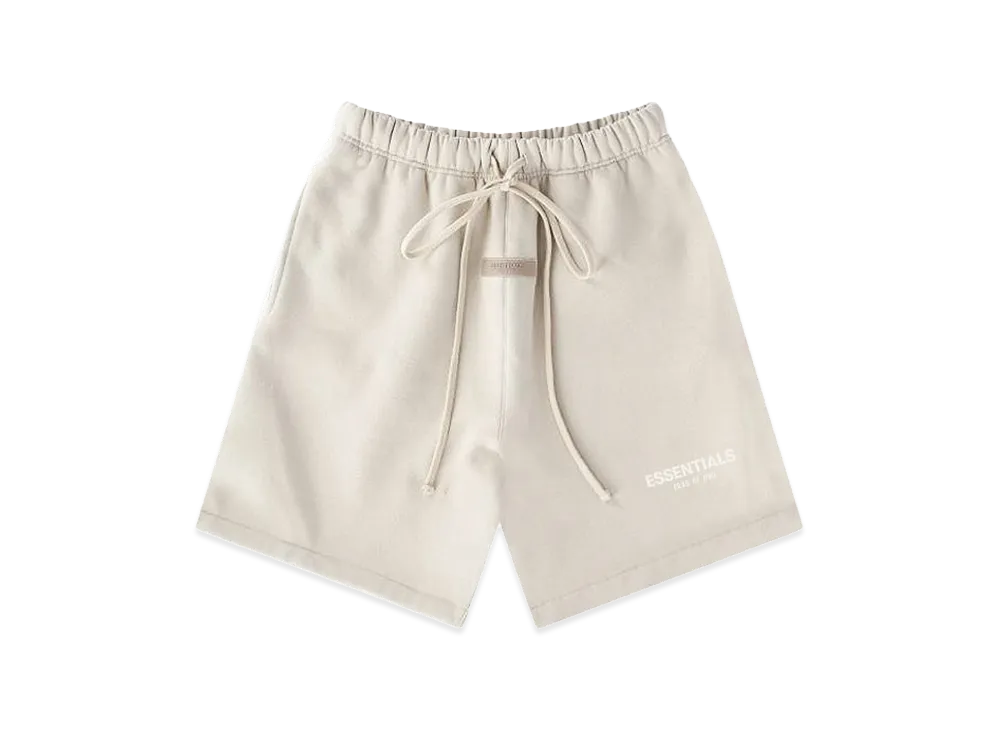 FEAR OF GOD ESSENTIALS Point Logo Half Pants "Wheat"