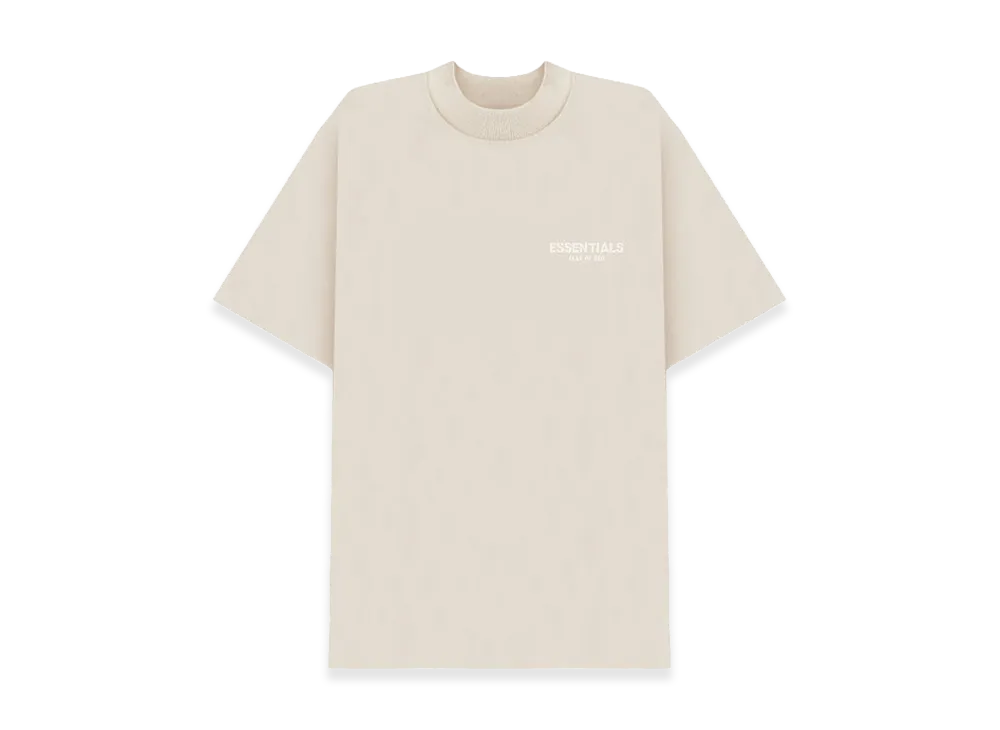 FEAR OF GOD ESSENTIALS Point Logo Short Sleeve T-Shirt "Wheat"