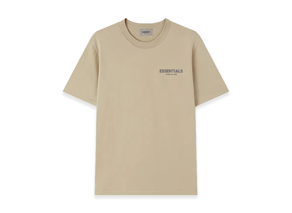 FEAR OF GOD ESSENTIALS Point Logo T-Shirt "Linen"
