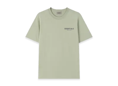 FEAR OF GOD ESSENTIALS Point Logo T-Shirt "Concrete"