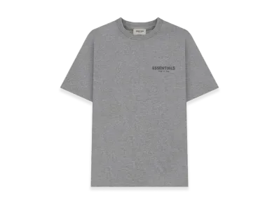 FEAR OF GOD ESSENTIALS Point Logo T-Shirt "Dark Oatmeal"