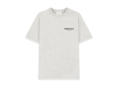FEAR OF GOD ESSENTIALS Point Logo T-Shirt "Light Oatmeal"