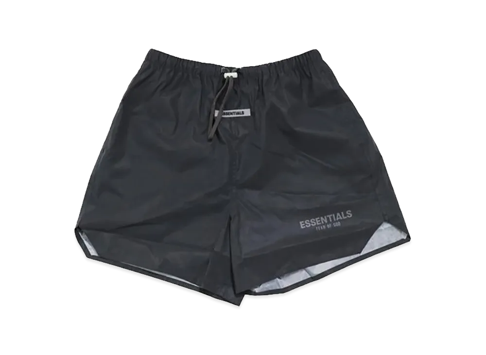 FEAR OF GOD ESSENTIALS Track Nylon Shorts "Black"