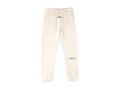 FEAR OF GOD ESSENTIALS Reflector Logo Sweatpants "Cream"