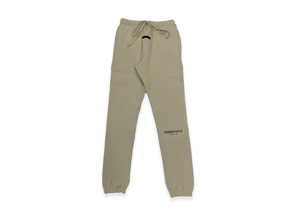FEAR OF GOD ESSENTIALS Reflector Logo Sweatpants "Linen"