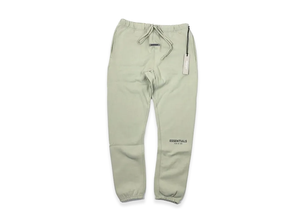 FEAR OF GOD ESSENTIALS Reflector Logo Sweatpants "Sage"