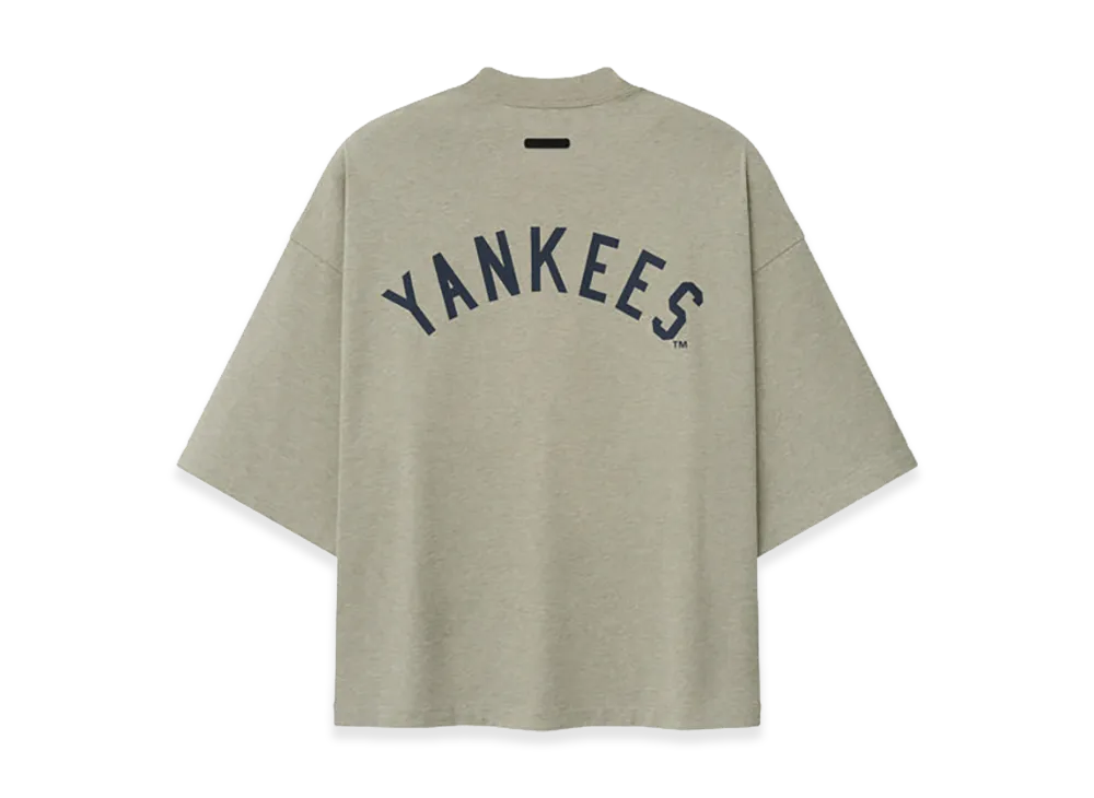 FEAR OF GOD x MLB Yankees Merch Tee "Seal Heather"