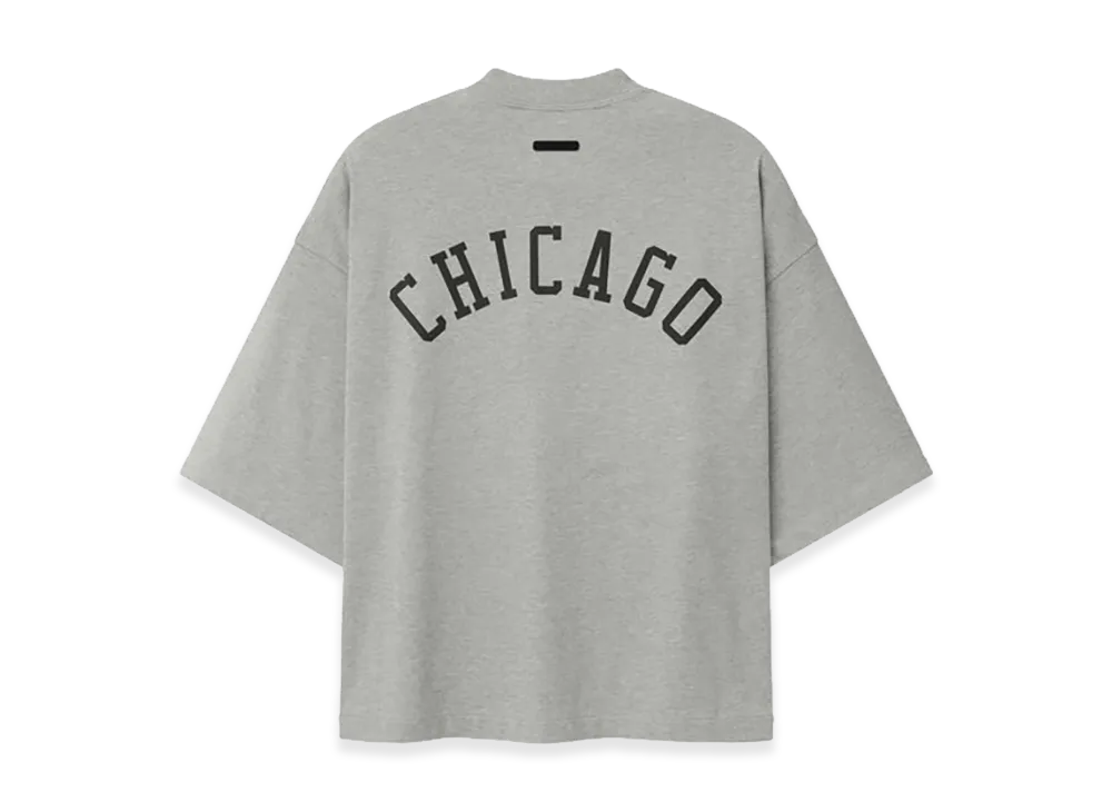 FEAR OF GOD x MLB White Sox Merch Tee "Concrete Heather"