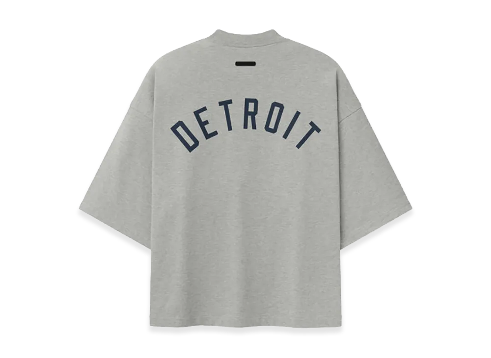 FEAR OF GOD x MLB Tigers Merch Tee "Concrete Heather"