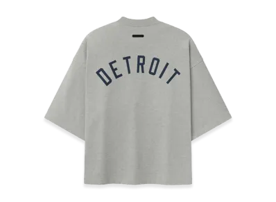 FEAR OF GOD x MLB Tigers Merch Tee "Concrete Heather"